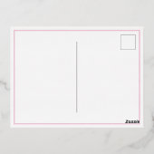 Couronne | Gold Crown c'est une fille Faire-part d (Verso)