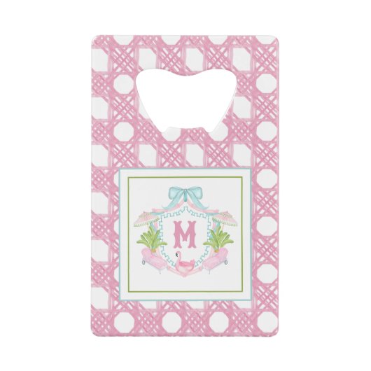 Couronne Monogramme Préppy Palm Beach (Devant)