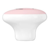 Couronne Monogramme Princesse Rose Poignée Céramiq (Côté)
