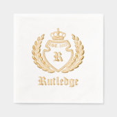 Couronne monographie de crête vintage établie (Recto)