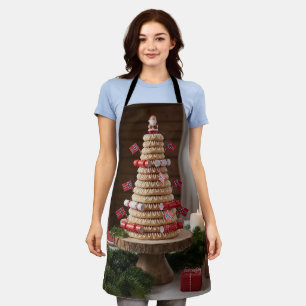 Couronne norvégienne Kransekake, Tablier