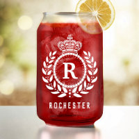 Couronne Royale Laurel Wreath White Nom monogramme