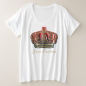 Couronne Royale - Or Bleu Rouge (Design devant)