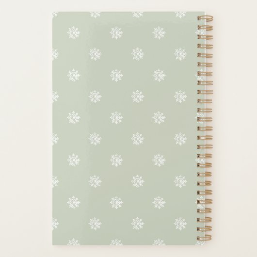 Couronne verte de Noël (Dos)