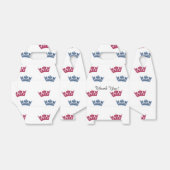 Couronnes bleu rose Twins Ballotins de fête d'anni (Déplié)