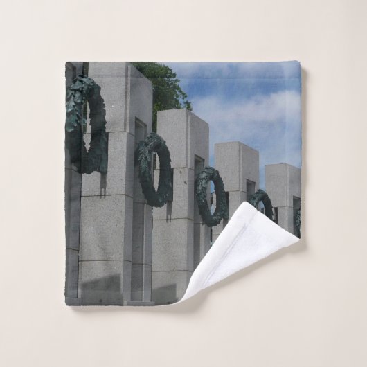 Couronnes de la Memorial de la Seconde Guerre mond (Gant de toilette)