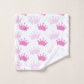 Couronnes royales roses Fairytale Prince Storybook (Gant de toilette)