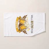 Courra pour la bière, la conception de course (Serviette à main)