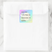 Courrier d'escargot - Stickers d'enveloppes (Sac)