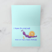 Courrier électronique - carte d'anniversaire tardi (Intérieur)