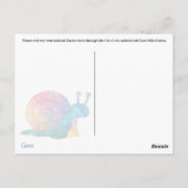 Courrier électronique - Carte postale (Dos)