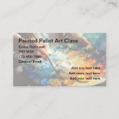 Cours d'art artistique Carte de visite (Devant)