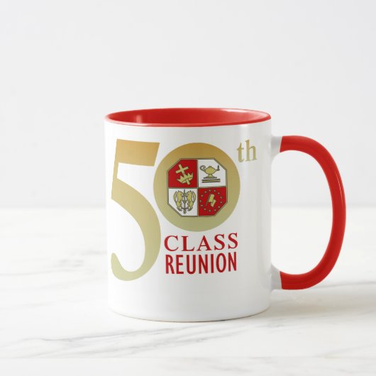 Cours de 1973 50e Mug à café de la Réunion (Droite)