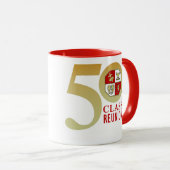 Cours de 1973 50e Mug à café de la Réunion (Devant droit)