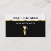 Cours de golf Carte de visite (Devant)