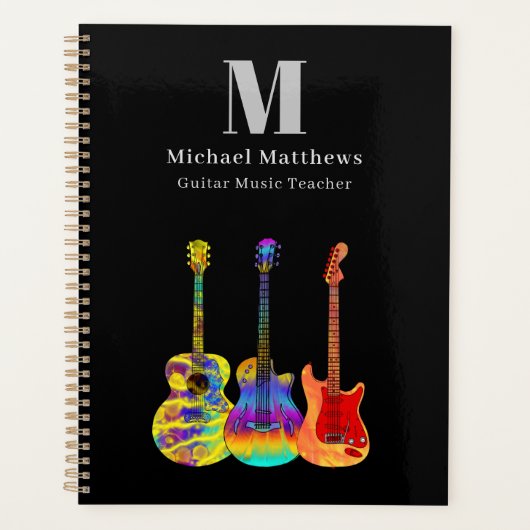 Cours de musique de l'enseignant de guitare Code Q (Devant)