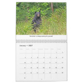 Cours de vie Calendrier animal (Jan 2027)