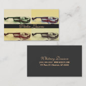 Cours de violon, instructeur, Carte de visite de m (Devant / Derrière)