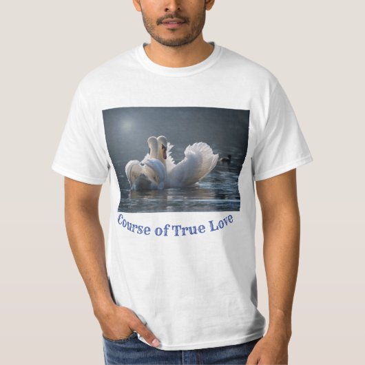 cours de vrai amour T-shirt (Devant)