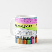 Cours d'enseignant Faculté École Café Mug (Devant gauche)