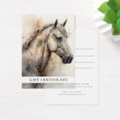 Cours d'équitation moderne Certificat cadeau (Bureau)