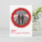 Cours photo personnalisés couronne carte de vacanc (Debout devant)