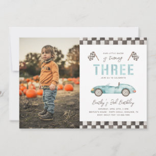 Course 3e anniversaire Invitation Invitation de