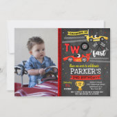 Course automobile Deux invitations rapides 2e anni (Devant)