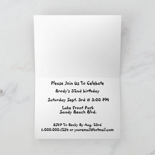 Course Aux Invitations Du Parti (Intérieur)