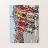 Course cycliste compétitive Jigsaw Puzzle (Vertical)