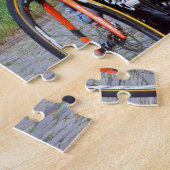 Course cycliste en Tour de France Jigsaw Puzzle (Côté)