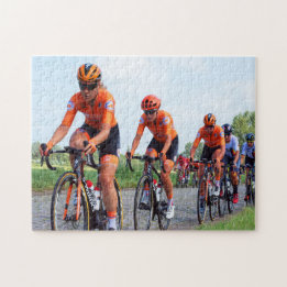 Course cycliste en Tour de France Jigsaw Puzzle