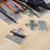 Course cycliste en Tour de France Jigsaw Puzzle (Côté)