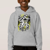Course cycliste Retro Bmx - Sweat - shirt à capuch (Devant)