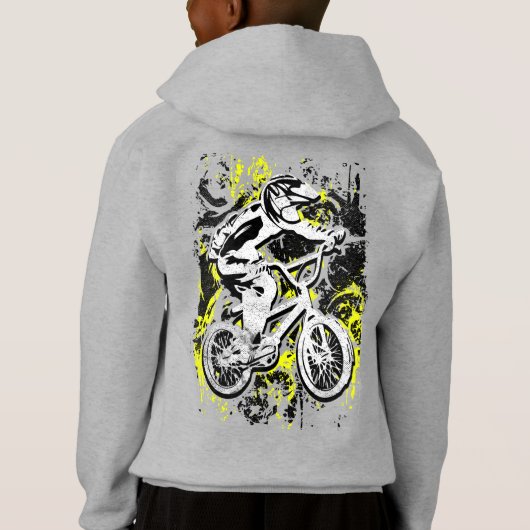 Course cycliste Retro Bmx - Sweat - shirt à capuch (Dos)