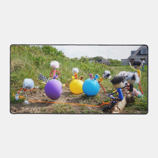 Course de bébés Fubby en ballons. (Recto)