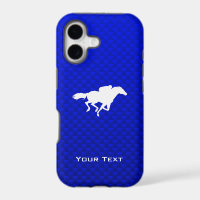 Course de chevaux Blue Horse