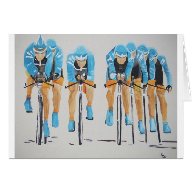 Course de cycle (Devant horizontal)