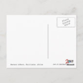 Course de la carte postale africaine (Dos)