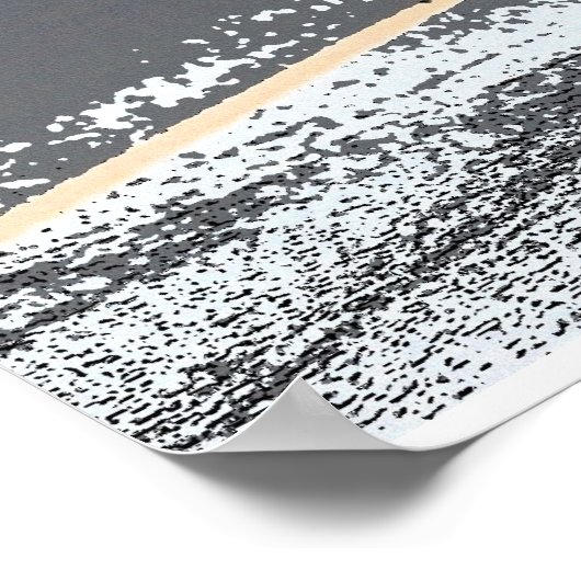 Course de vélo 36 x 24 Poster (Coin)