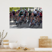 Course de vélo 36 x 24 Poster (Cuisine)