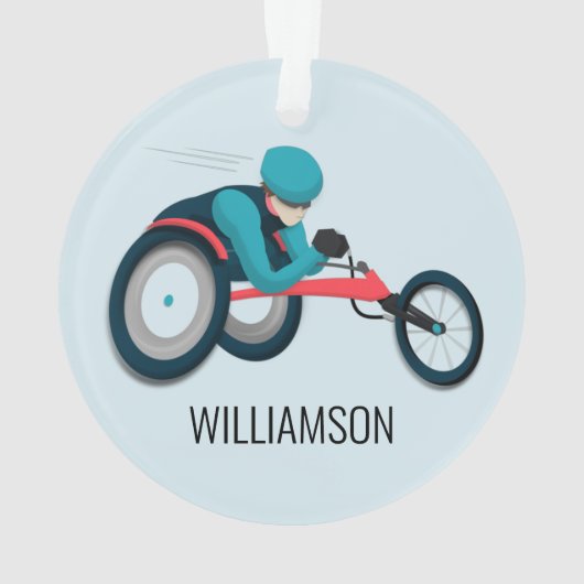 Course en fauteuil roulant (dos)