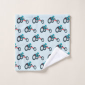 Course en fauteuil roulant (Gant de toilette)