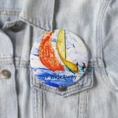 Course Nom du bateau à voile Badge Grand (En situation)