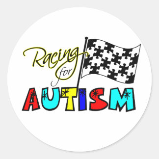 Course pour Stickers Autisme