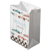 Course Voiture Anniversaire fête de faveur sacs (Devant Angle)