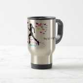 Courses comme une tasse de fille (Devant droit)