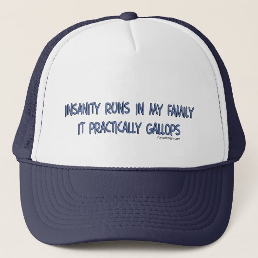 Courses de folie dans des mes casquettes de (Devant)