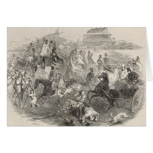Courses d'Epsom, "jour de Derby" : Laisser le (Devant horizontal)