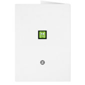 COURSES D'OISEAU FUNNY Carte ou cadeau (Dos)